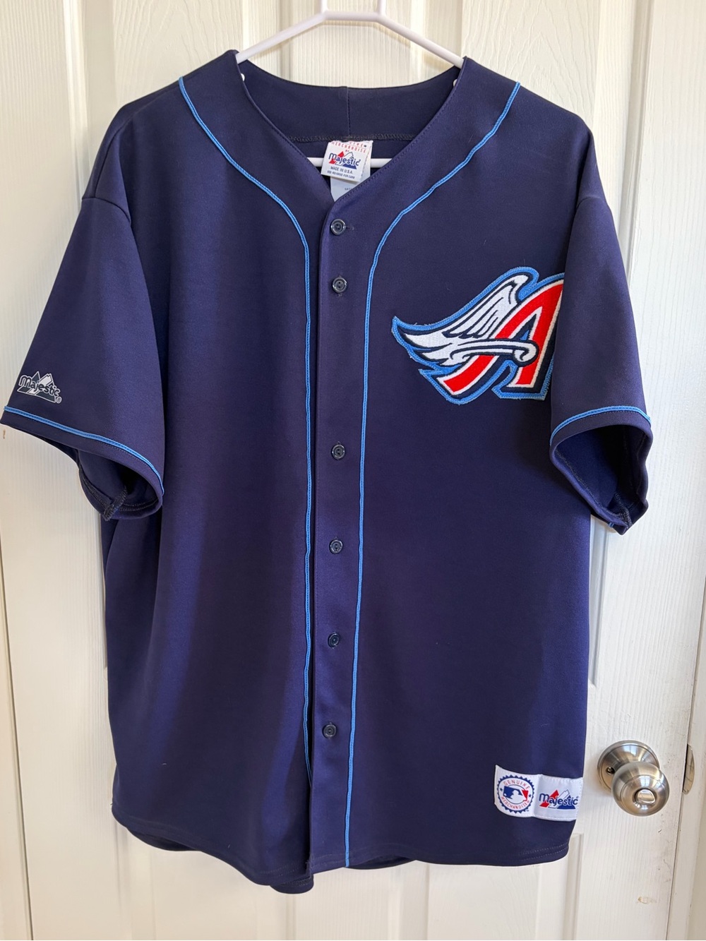 Majestic Vintage 90’ Anaheim Angels MLB Jersey Size XL